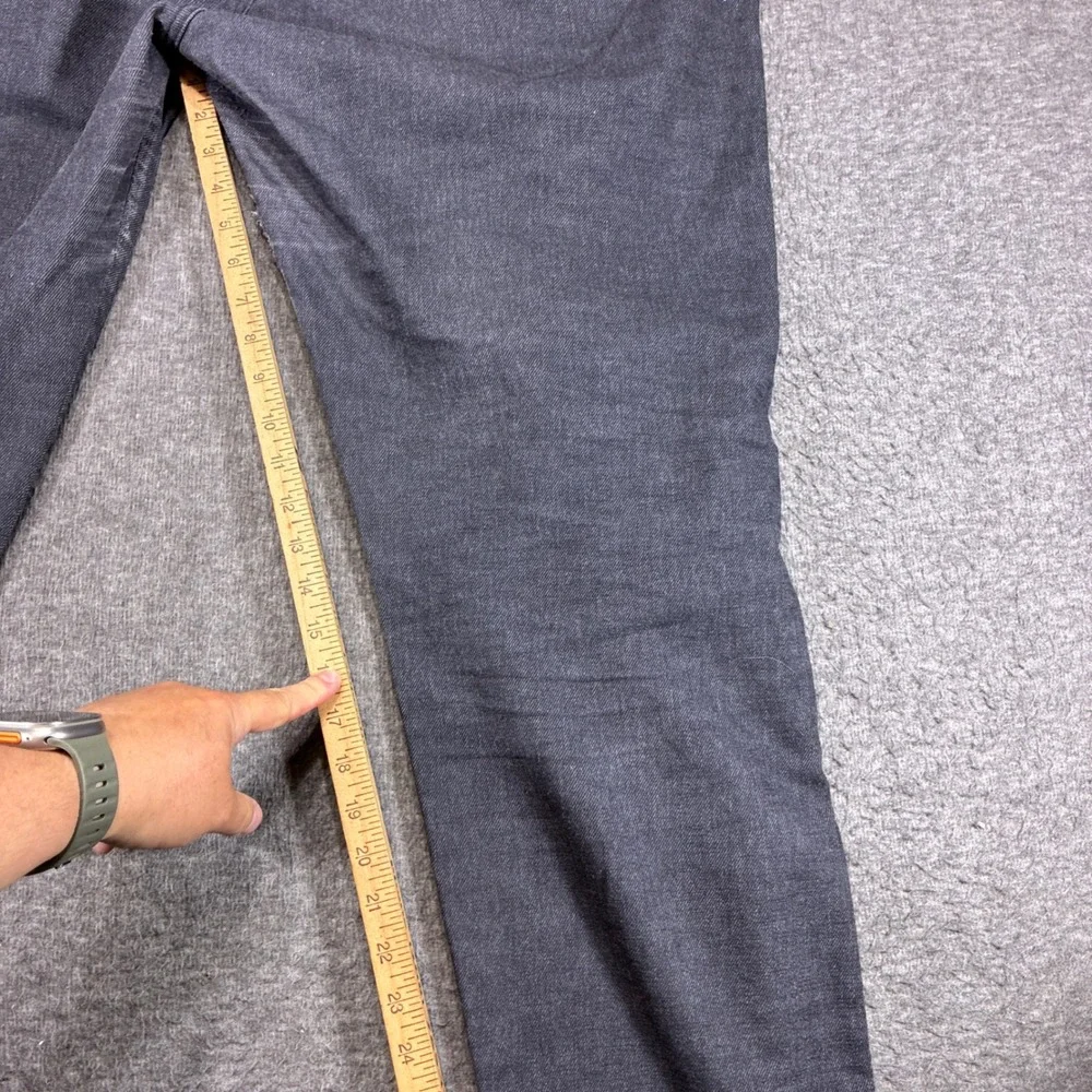 Levi's XX Chino Pants Standard Taper Mens 42x34 Gray Distressed Tech Office